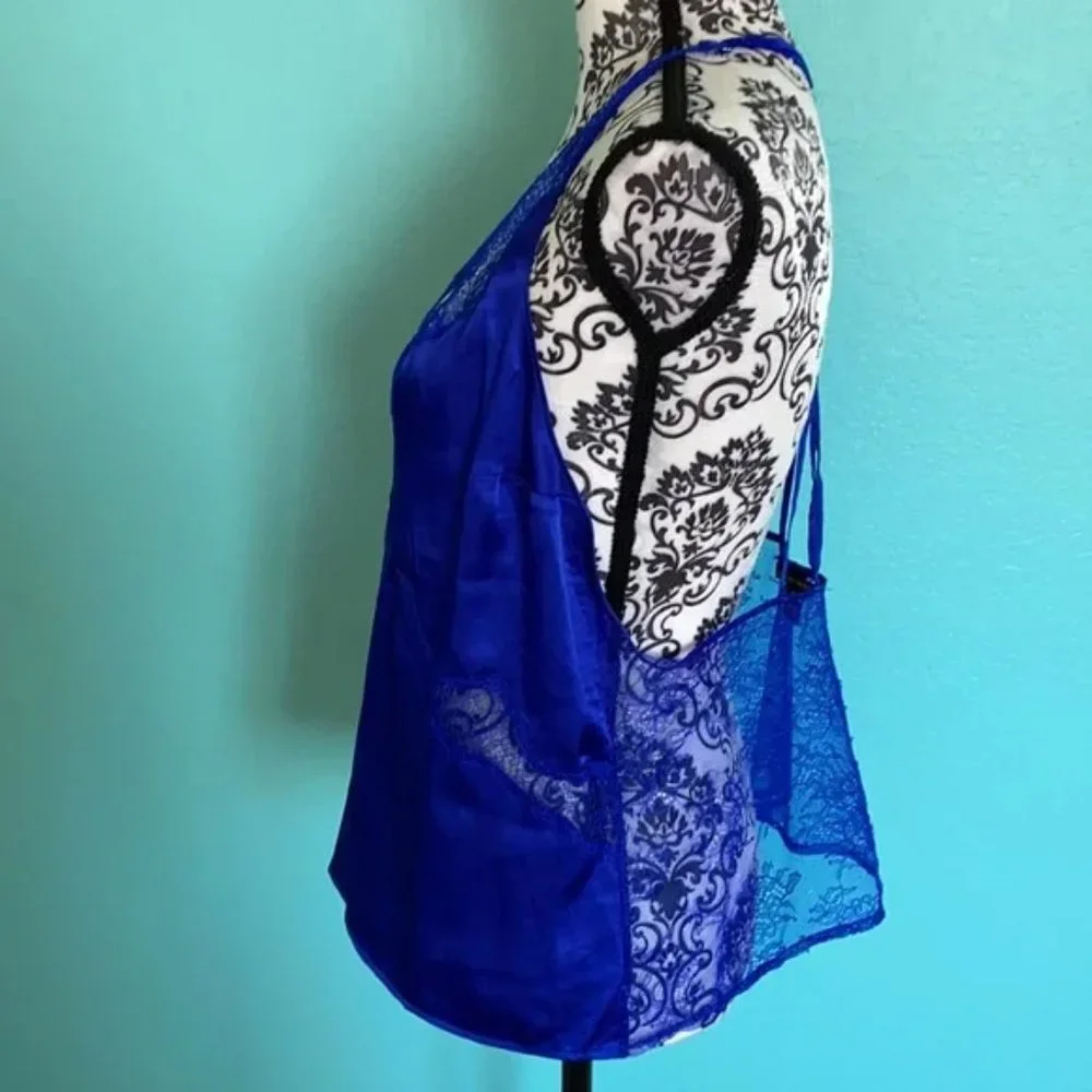 Victoria’s Secret Lace Racerback Strappy Lingerie Tank Top - Picture 5 of 12